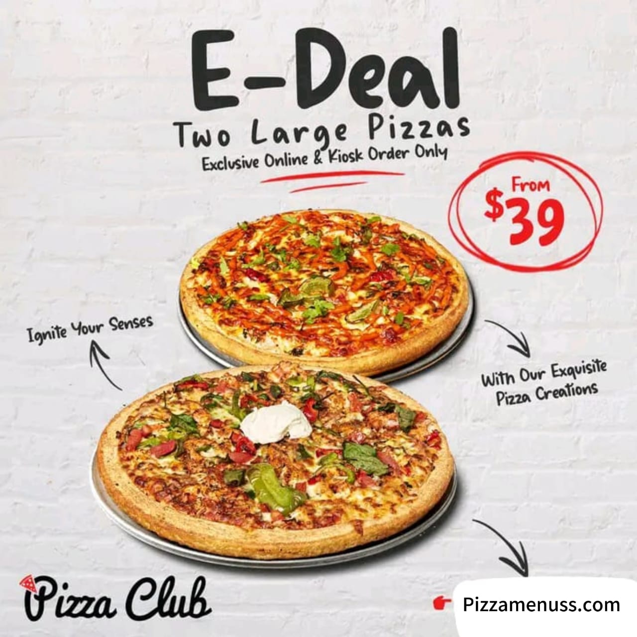 E Deals Pizza Club Chapel Road