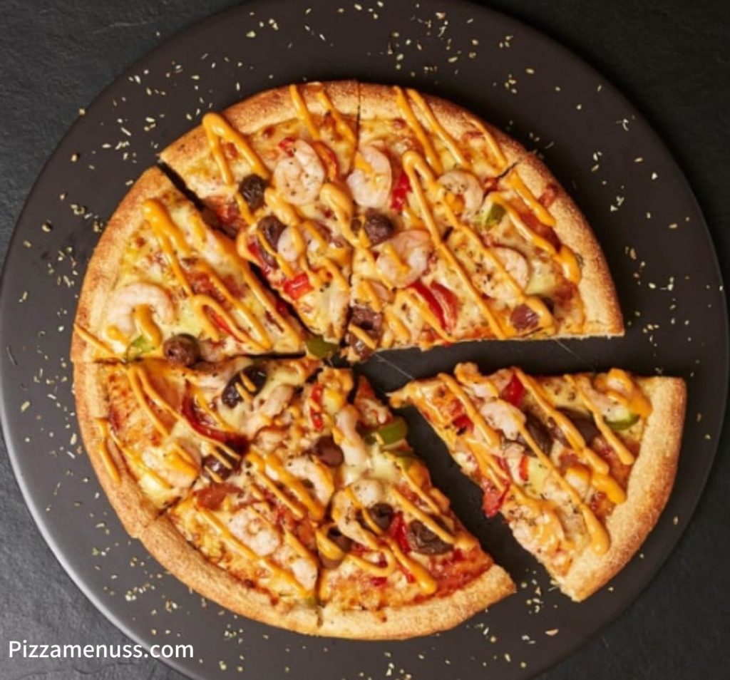 Chipotle Prawns Seafood Pizza