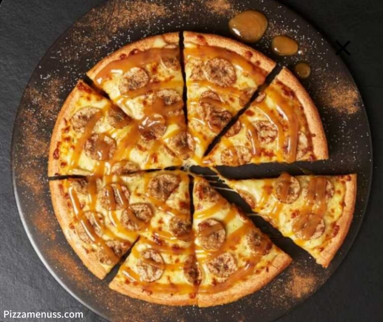 Cool Bananas Dessert Pizza