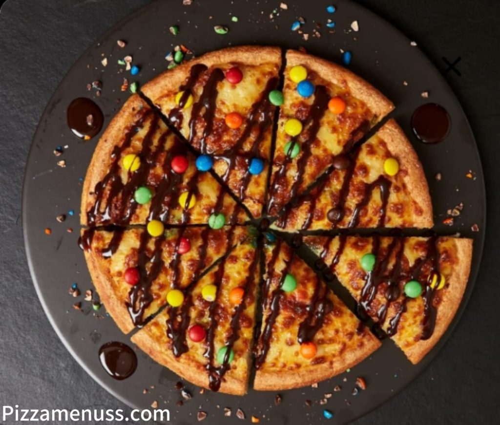 Rainbow Dessert Pizza