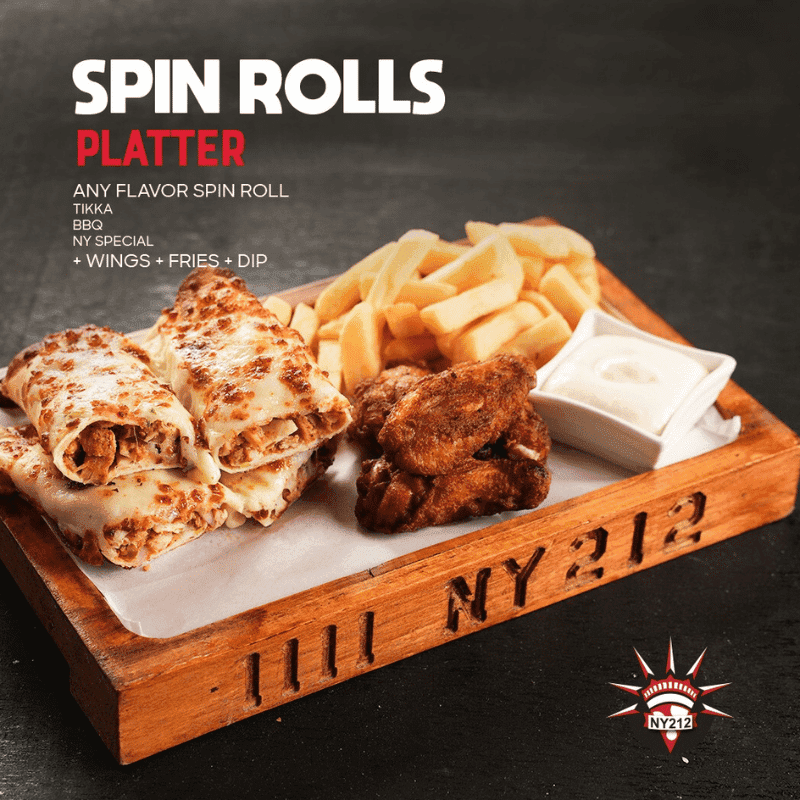 Spin Roll Platter