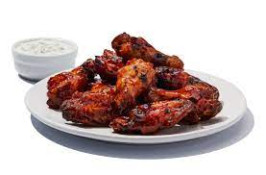 10 PCS BBQ WINGS