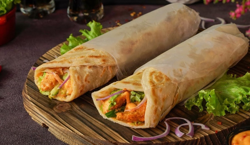 Chicken Paratha Roll